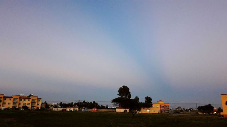 Shadow of the mountain